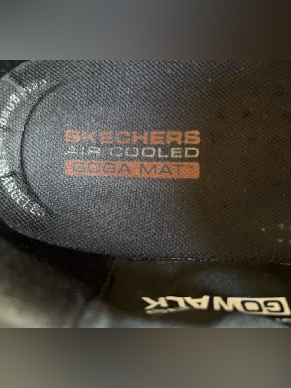 Skechers GO Walk Men's Black Slip-On Sneakers - Picture 8 of 8